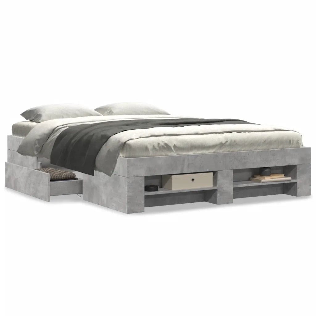 Giroletto Grigio Cemento 140x190 cm in Legno Multistrato 3295502