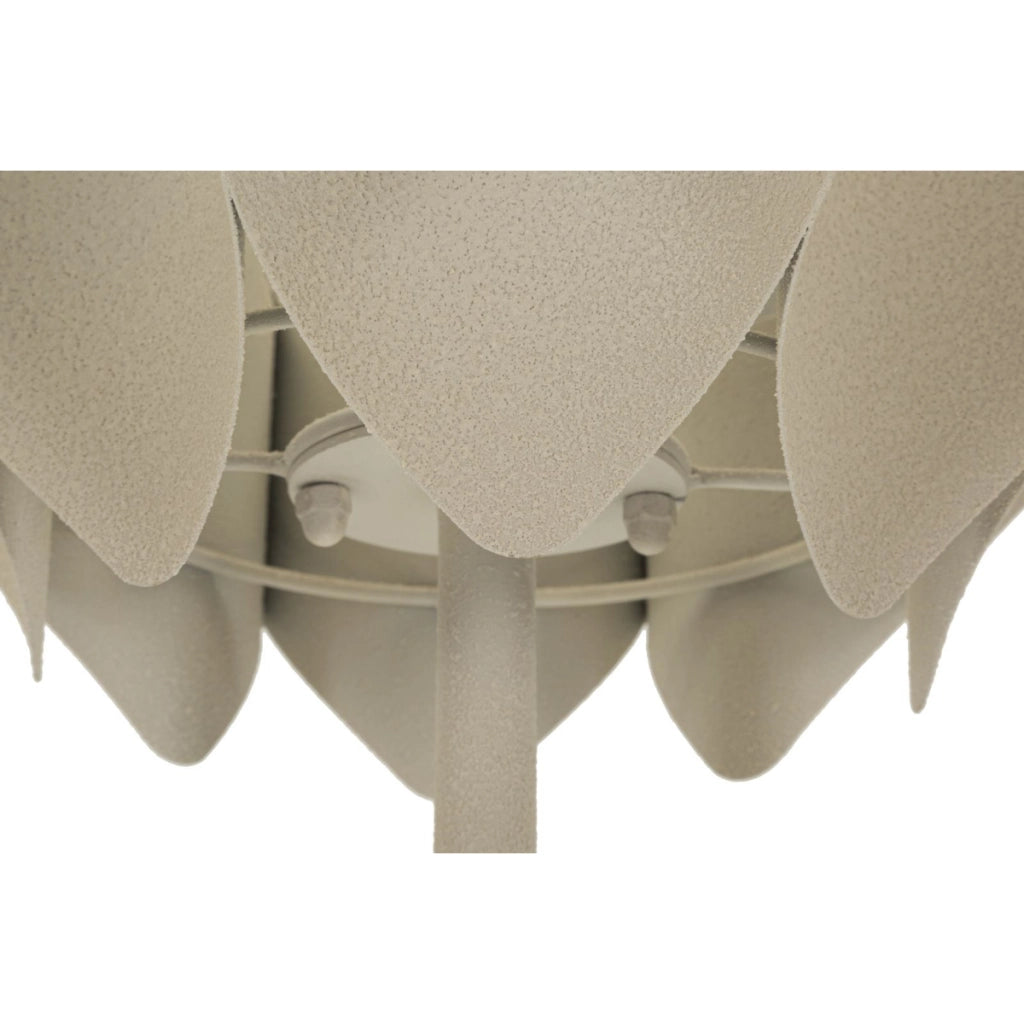 Lampada da Terra VKH764, Beige, Metallo, 39,5x39,5x155 cm