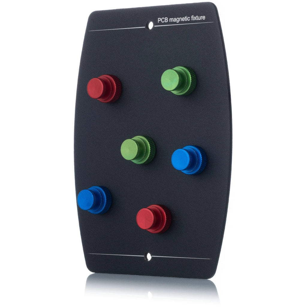 Supporto Magnetico in Metallo per Saldatura PCB – Piastra Magnetica con 6 Magneti Regolabili | Resistente ad Alte