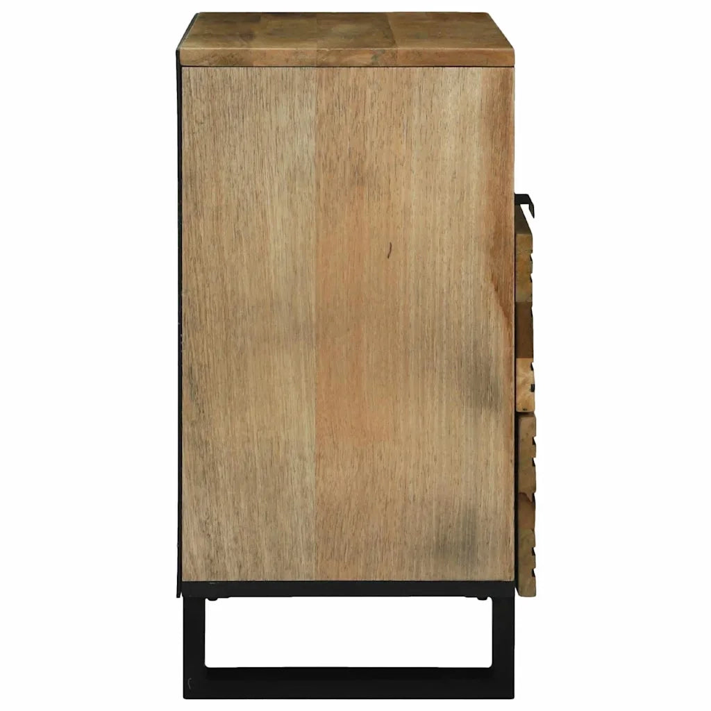 Comodino | Armadio da Notte | Mobiletto da notte Naturale 50 x 33 x 62 cm Legno ingegnerizzato