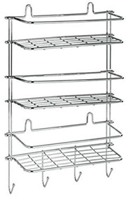 Mensola per Doccia Triplo Linea Slim Misure 28 x 11 x 52 cm