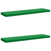 Cuscini per Panchina a 2 Pezzi VUGHT 2 pz 100% Poliestere Verde 951383