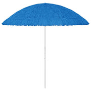 Ombrellone da spiaggia hawaiano 300 cm blu 02_0008390