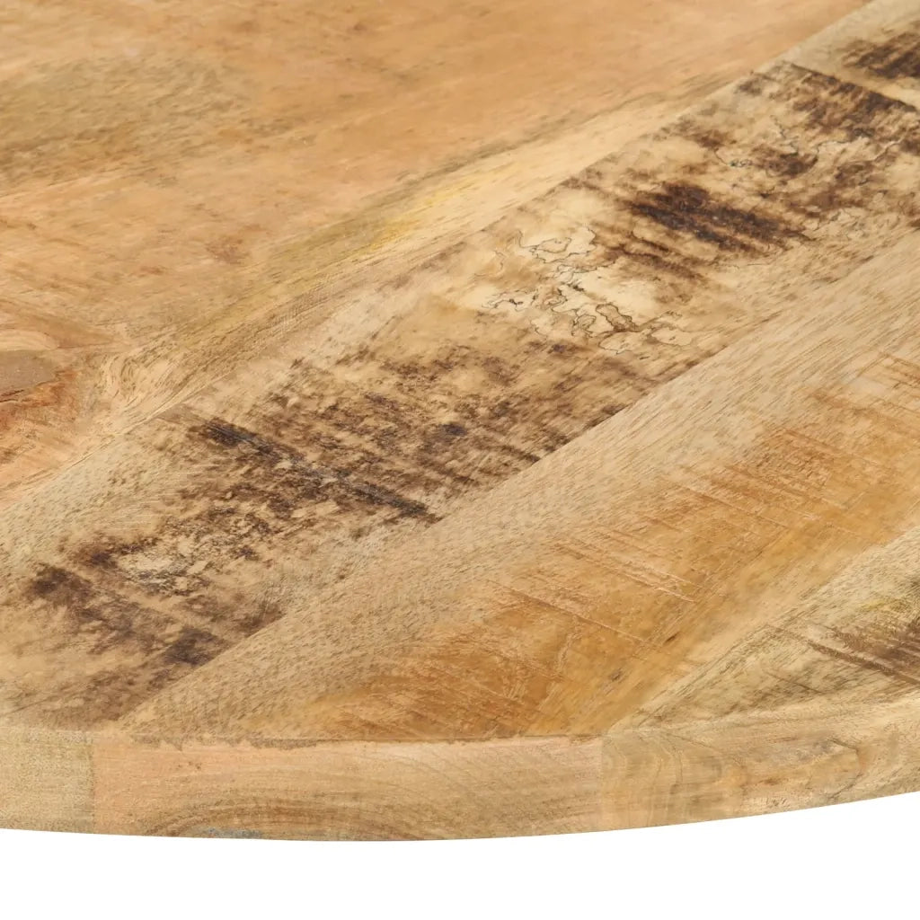 Piano Tavolo in Legno Massello di Mango Rotondo 25-27 mm 60 cmcod mxl 118664