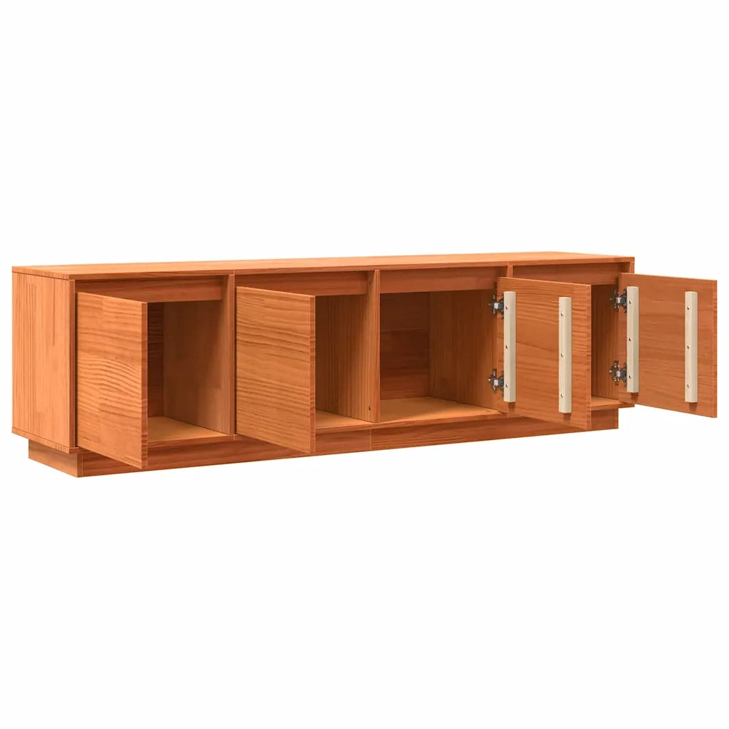 Mobile TV-Credenza per TV-Console TV Marrone 156 x 37 x 45 cm Legno multistrato