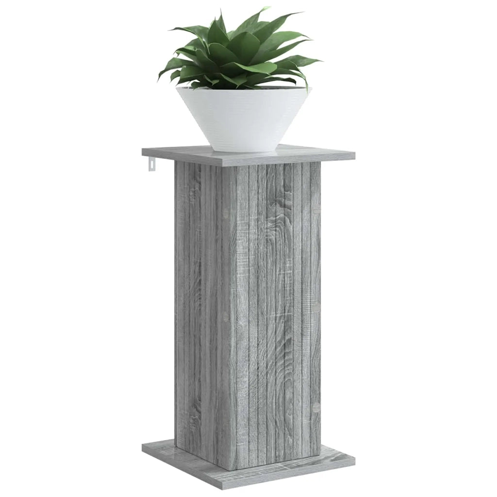 Supporto per piante 2 pcs Grigio Sonoma 30,5 x 30 x 60,5 cm 899793