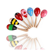Trade Shop - Sonaglio In Legno Gioco Musicale Suoni Sonoro Colorato Bambini -