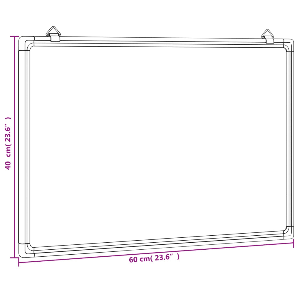Lavagna Magnetica 60x40x1,7 cm in Alluminio CFW8646980