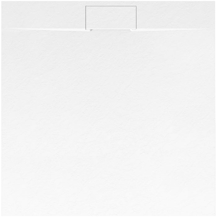 Piatto Doccia Bazalt White 90x90