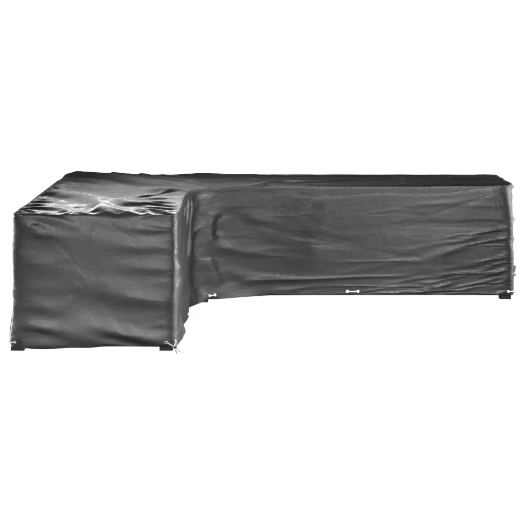 Coperture Mobili da Giardino | Telone per mobili da esterni a L 2 pz 20 Occhielli 300x300x70cm