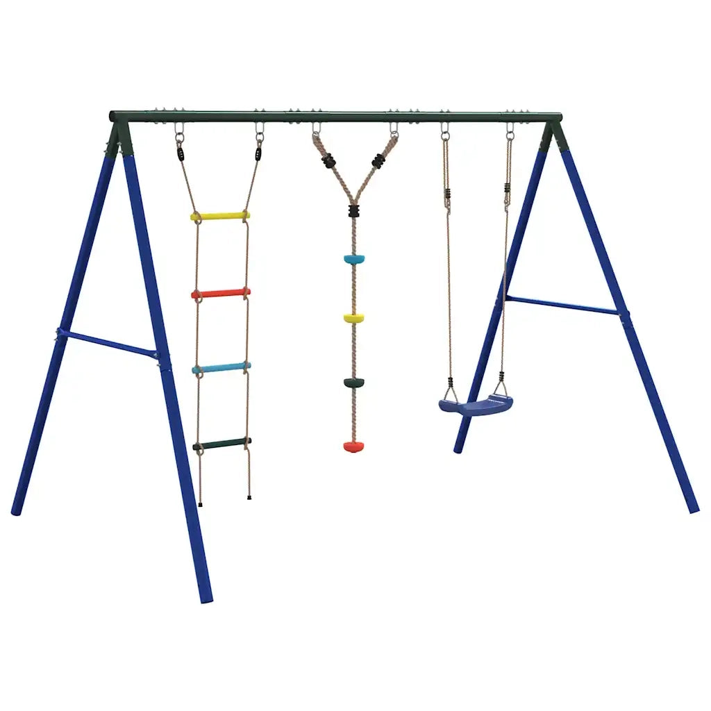 Set Gioco da Esterno con Altalena Scala e Altalena a Disco CFW2051092