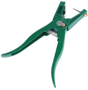 Applicatore di etichette - Materiale in acciaio di alta qualità - Maniglia antiscivolo - Penna di ricambio - Duraturo - Facile da utilizzare - Tastiera per etichette