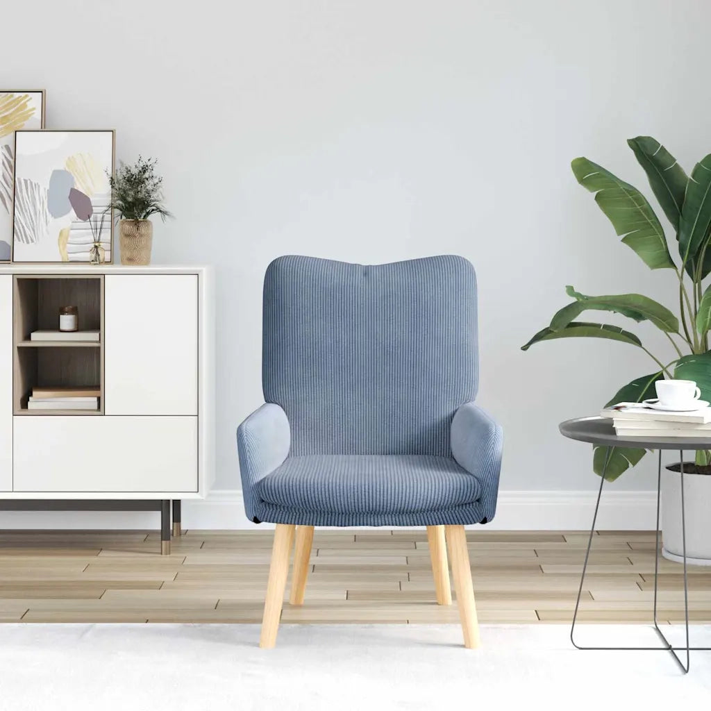 Poltrona-Divano Sedia Blu 63 x 67 x 94 cm Tessuto