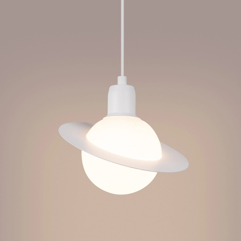 Lampada a sospensione TITANO sfera bianca G9 PureLume