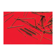 SC GRUPPINI ACCIAIO OTTONATO 1,5X25 MM  80 G*- CBD di BORGHETTI- 5,0 pz