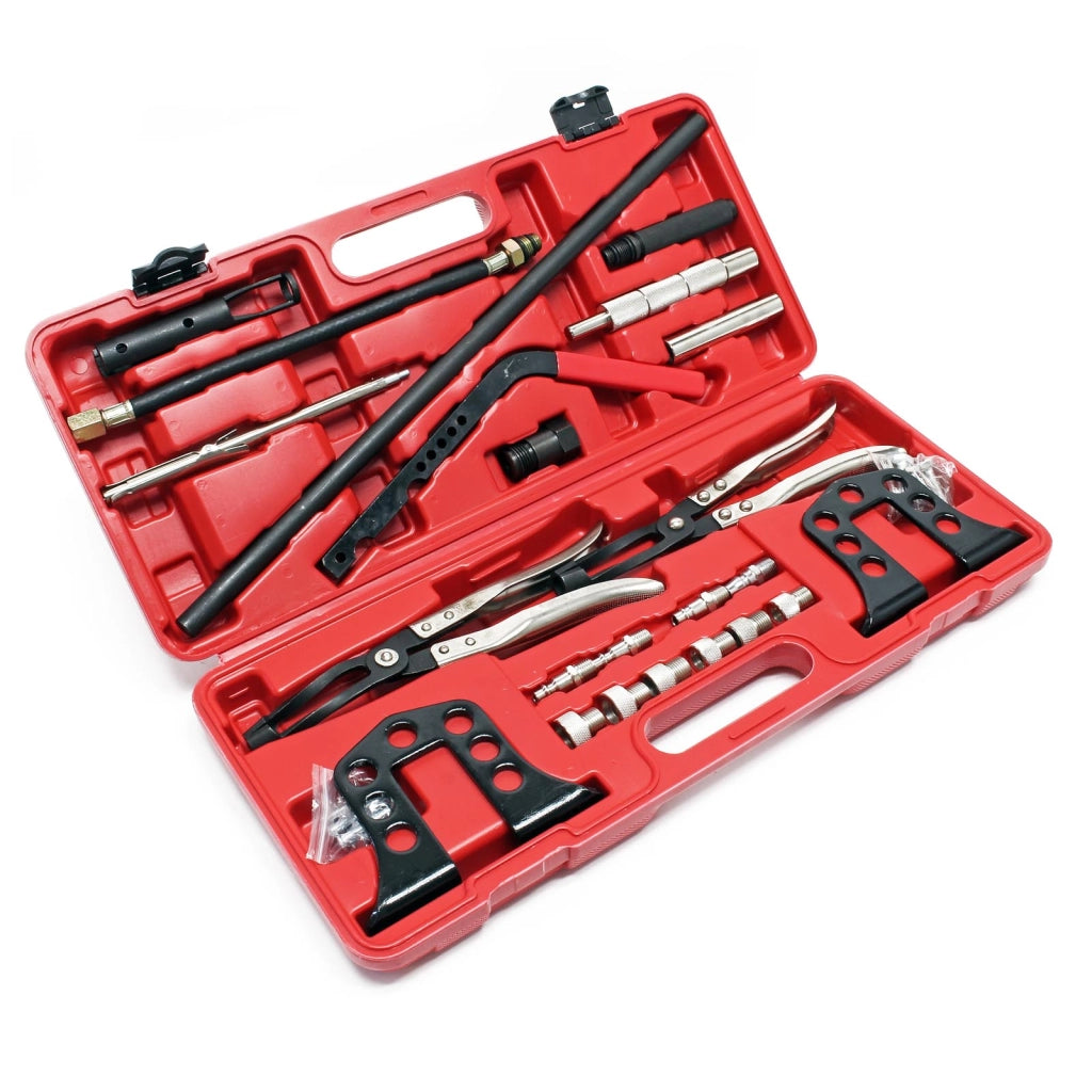 Set di attrezzi per molle e guarnizioni delle valvole motori 8 16 24 benzina diesel