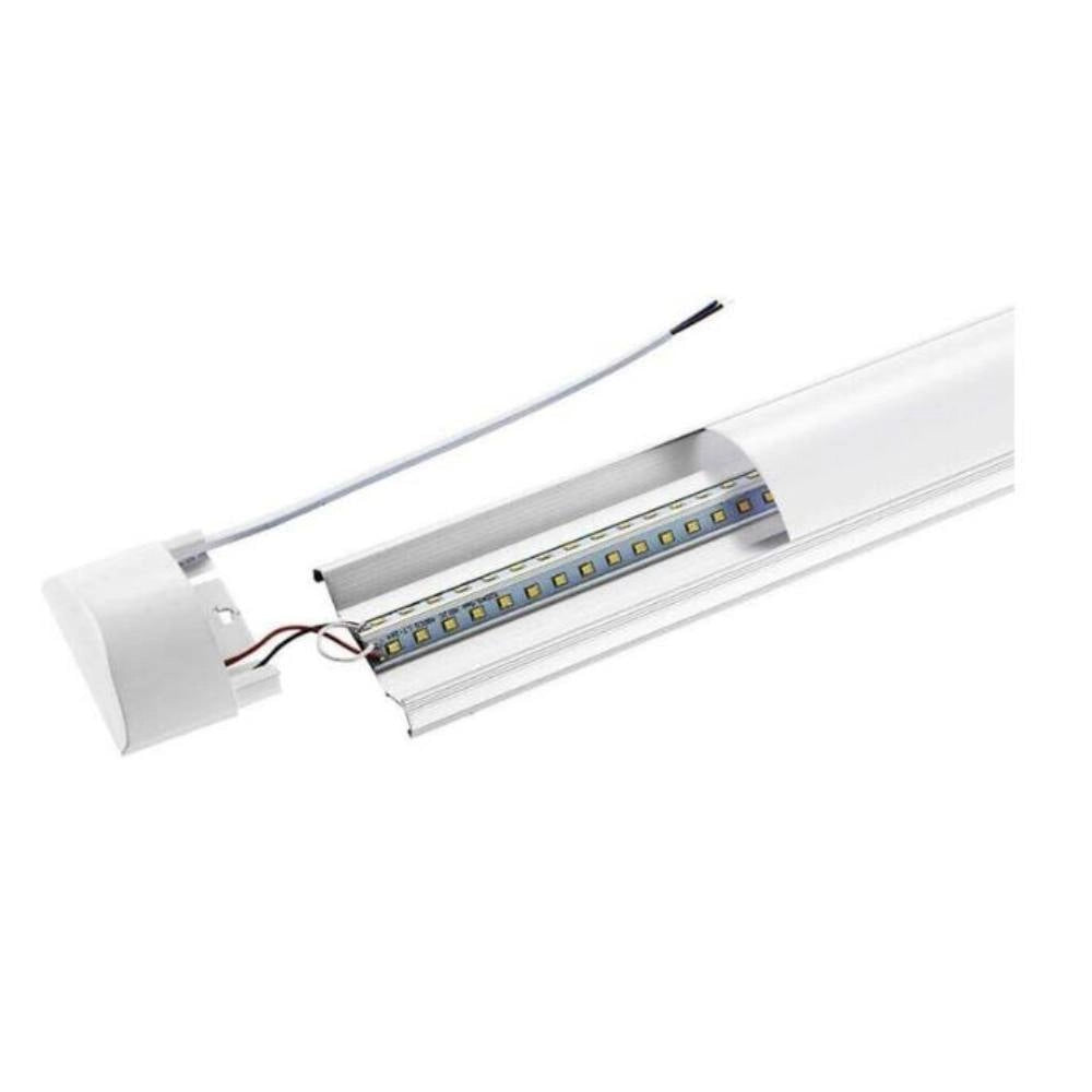 Optonica plafoniere led a barra ip20 cct colore bianco efficienza energetica d *** potenza 20w, confezione 1