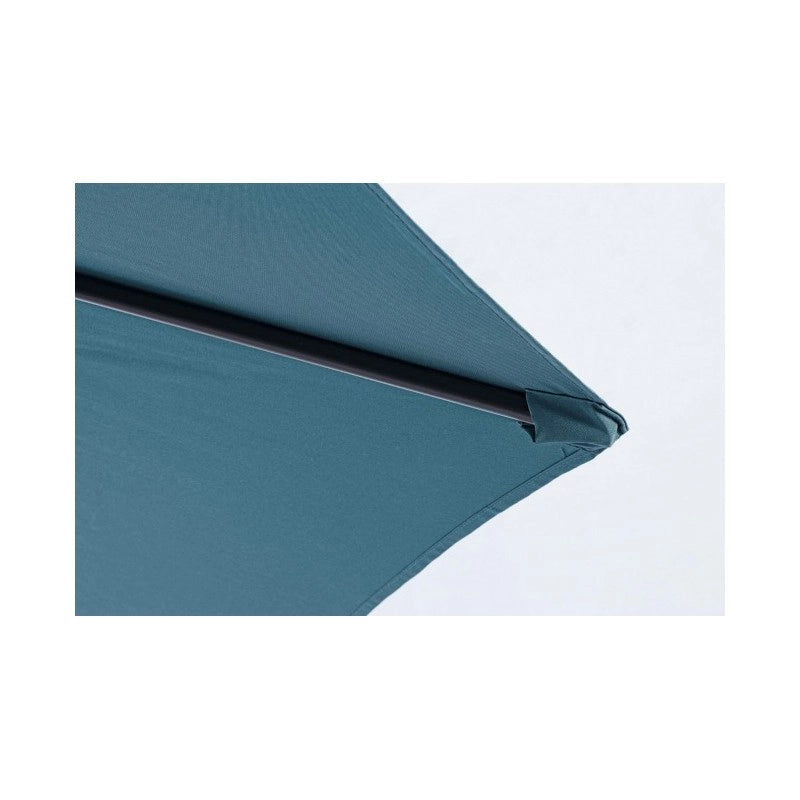 Ombrellone da giardino con braccio a 360°Texas cm 300x h260 Antracite/Pavone