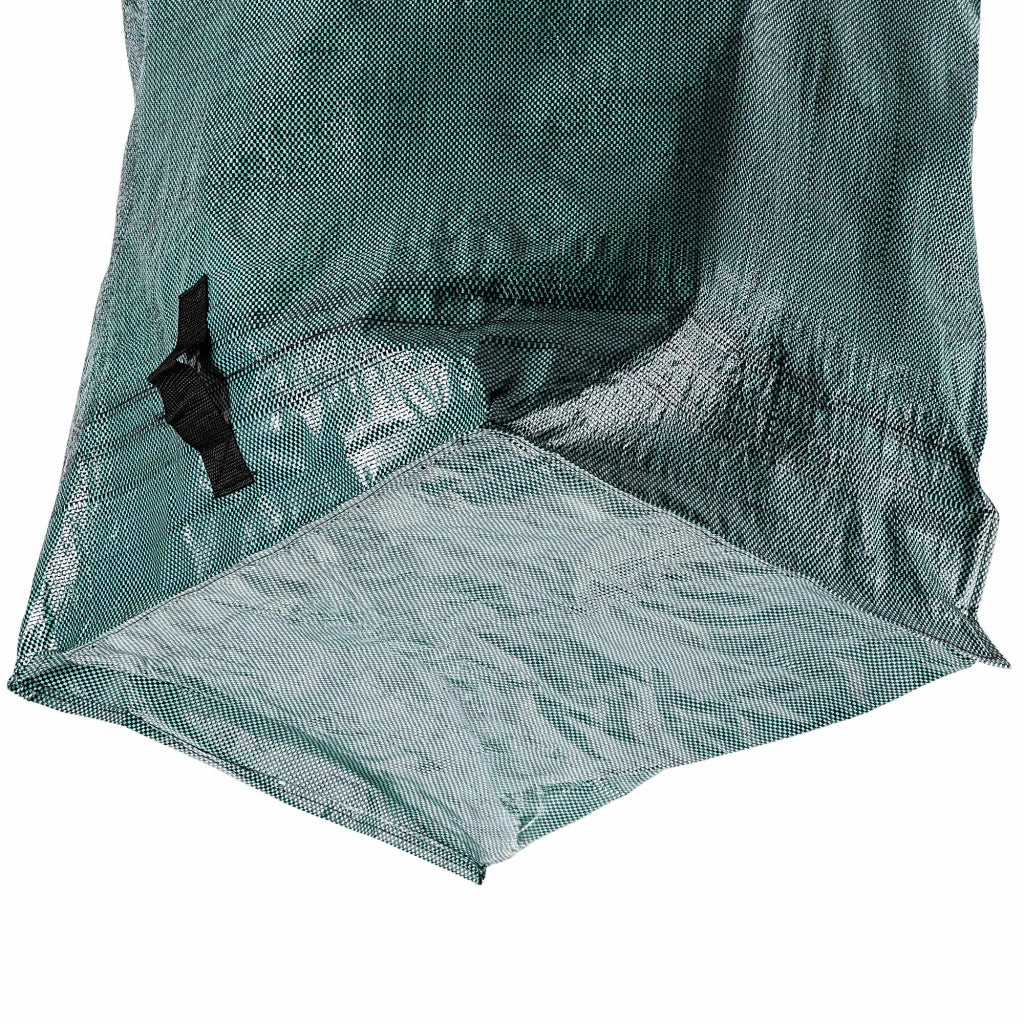 KADAX Sacchetto per foglie, rifiuti da giardino, pieghevole, resistente, con maniglie, 200 L