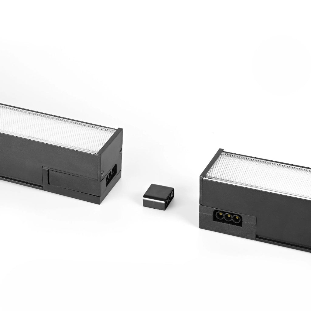 Lampada LED lineare 120 cm 50W 5000lm 5000K nera Videx