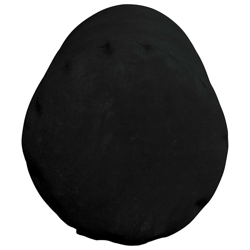 Cuscini a rullo 2 pcs Nero Ø 25 x 70 cm Tessuto in Microfibra