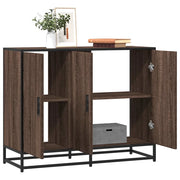 vidaXL Credenza Rovere Marrone 94x35x76 cm in Legno Multistrato