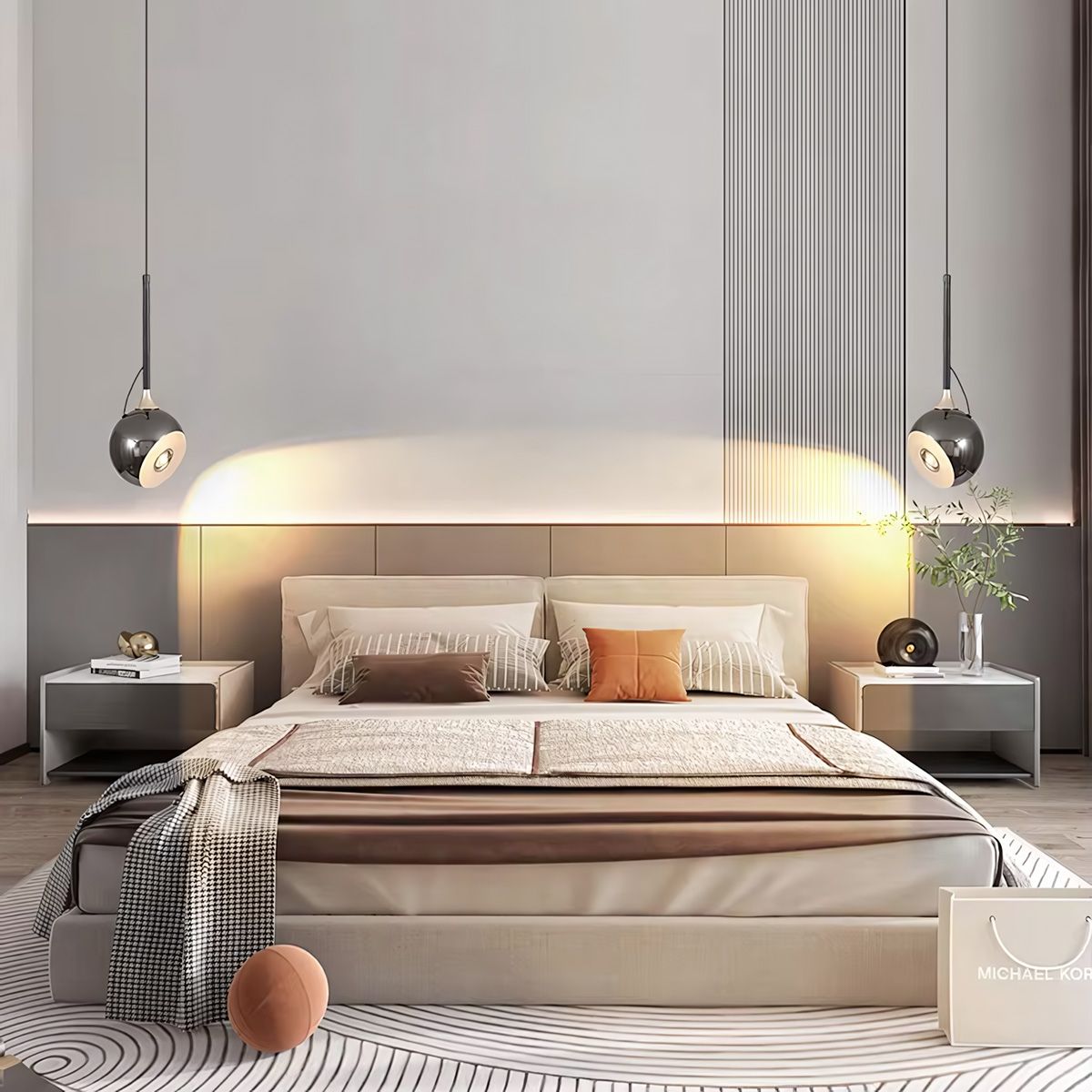 Lampada Led G087-1cp Black Chrome