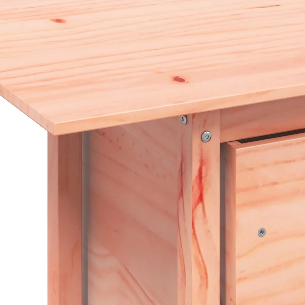 Tavolino da Giardino-Tavolo da Esterno 100x50x75 cm in Legno Massello di Douglas