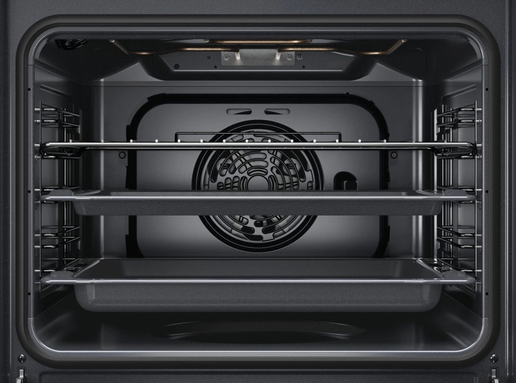 Whirlpool OMK58HU0X 71 L A+ Nero, Acciaio inox