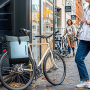 Borsa da bicicletta impermeabile 17 litri per donne o uomini - Verde