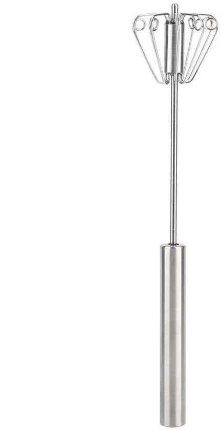 Blender manuale per uova - Manubrio ergonomico - In acciaio inossidabile - Anteversore di latte - Utensili da cucina - Adatto per ...