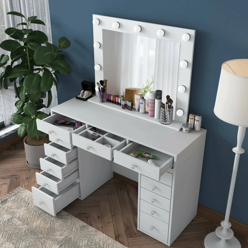Vicoli, Consolle un Ripiano, 44.5x120x81.6h cm Bianco