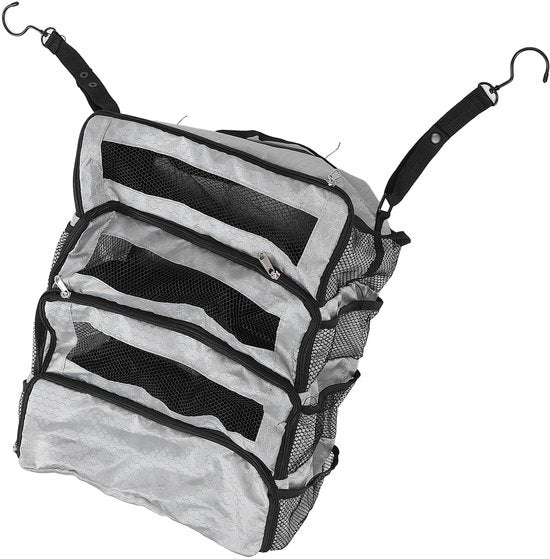Portatile 4 Compartimenti - Borsa da Viaggio Opaca - Ideale per Abiti Sporchi - Progettata per Risparmiare Spazio - Borsa da Viaggio con 4 Compartimenti