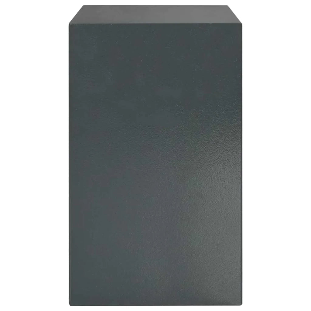 Cassetta di sicurezza digitale Grigio scuro 35 x 31 x 50 cm