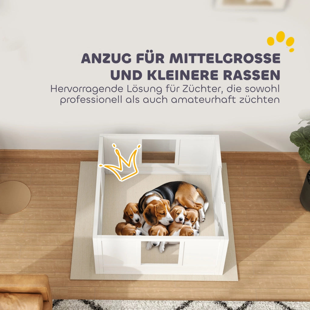 Cuccia per Cani ¨C zephmum ¨C Bianco 120x90x60