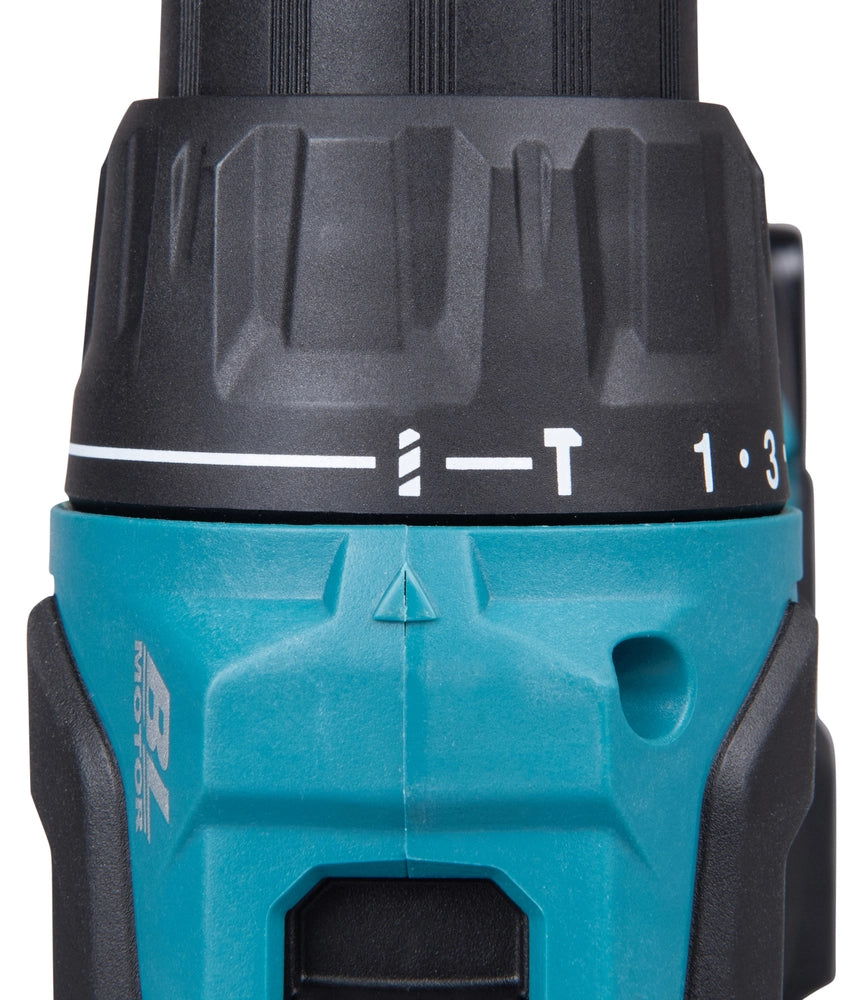 Makita DHP490RTJ Trapano a percussione 18V Brushless 65 Nm con due batterie 5,0 ah