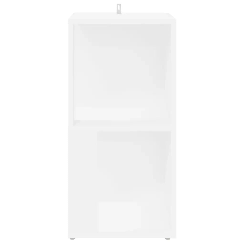 Pensile Angolare Bianco 33x33x67 cm in Legno Multistrato cod mxl 78193