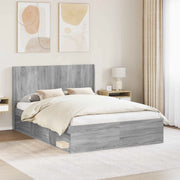 Testiera Letto Sonoma grigio 889571