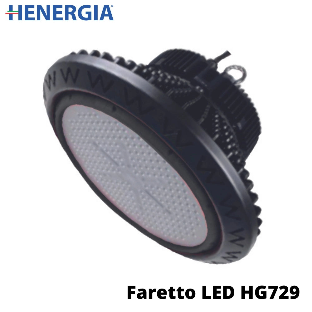 UFO LED 100W  12000Lm, K4000, 120Lm/W, DIMENSIONImm.285X220, DRIVER MH MEANWELL, CHIP