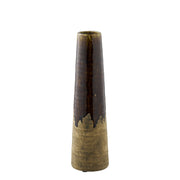 Vaso Decorativo Ribe, Marrone, Ceramica, 11x11x39 cm