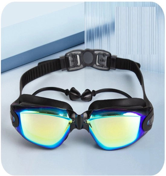Goggles in Scatola, Impermeabili, Anti-Condensa, Protezione UV, Goggles da Triatlon