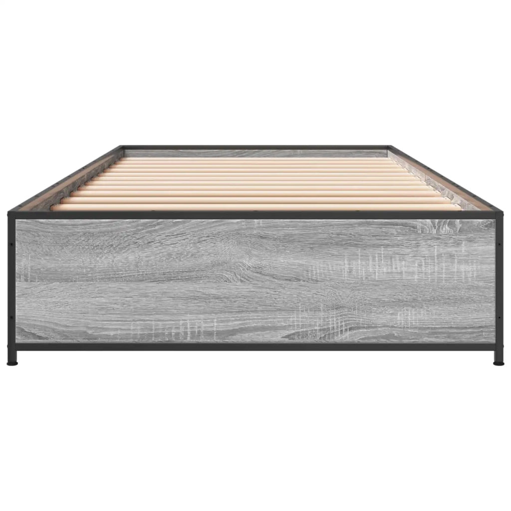 Struttura del letto Sonoma grigio 80 x 200 cm