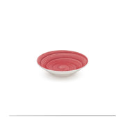 Piatto fondo purple memento table in ceramica dipinta a mano Ø 23,5 cm