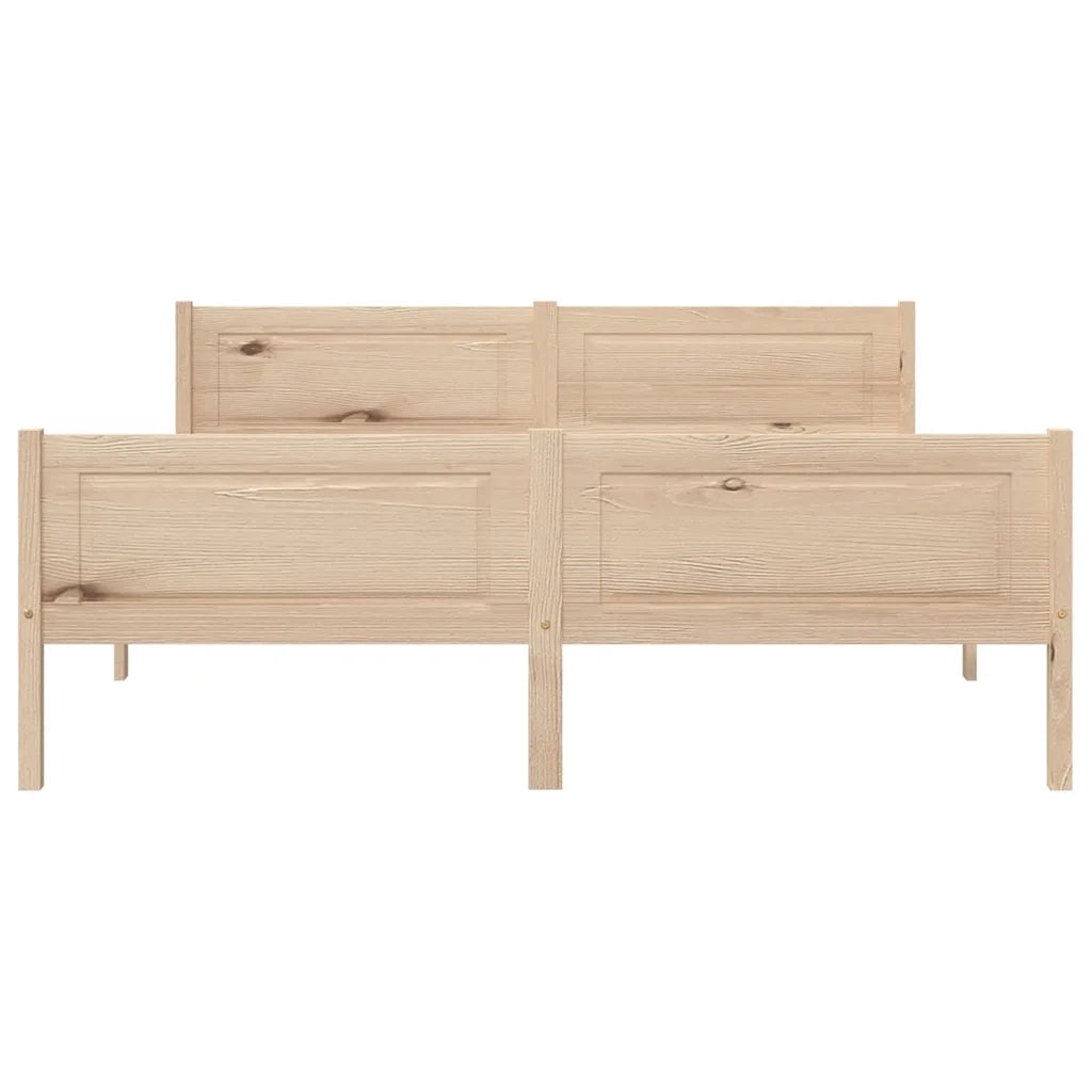 Giroletto senza Materasso 160x200 cm in Legno Massello di Pino 322100