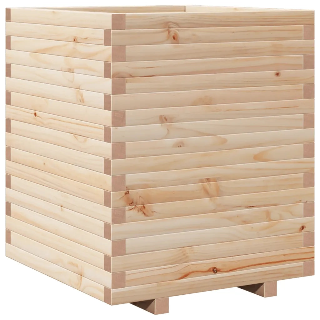 Fioriera da Giardino 60x60x72 cm in Legno Massello di Pino 3282614
