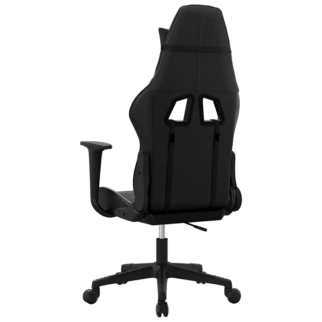 Sedia da Gaming | Sedia da e-sports Nera in Similpelle