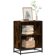 Libreria Rovere Fumo 60x35x76 cm in Legno Multistrato 849101
