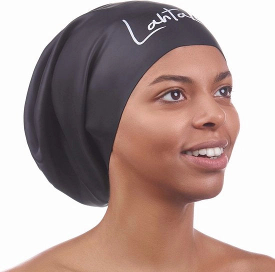 Muffa impermeabile per capelli lunghi - Ampio e comodo per capelli a dreadlocks e capelli ricci - Silicone, duraturo e flessibile