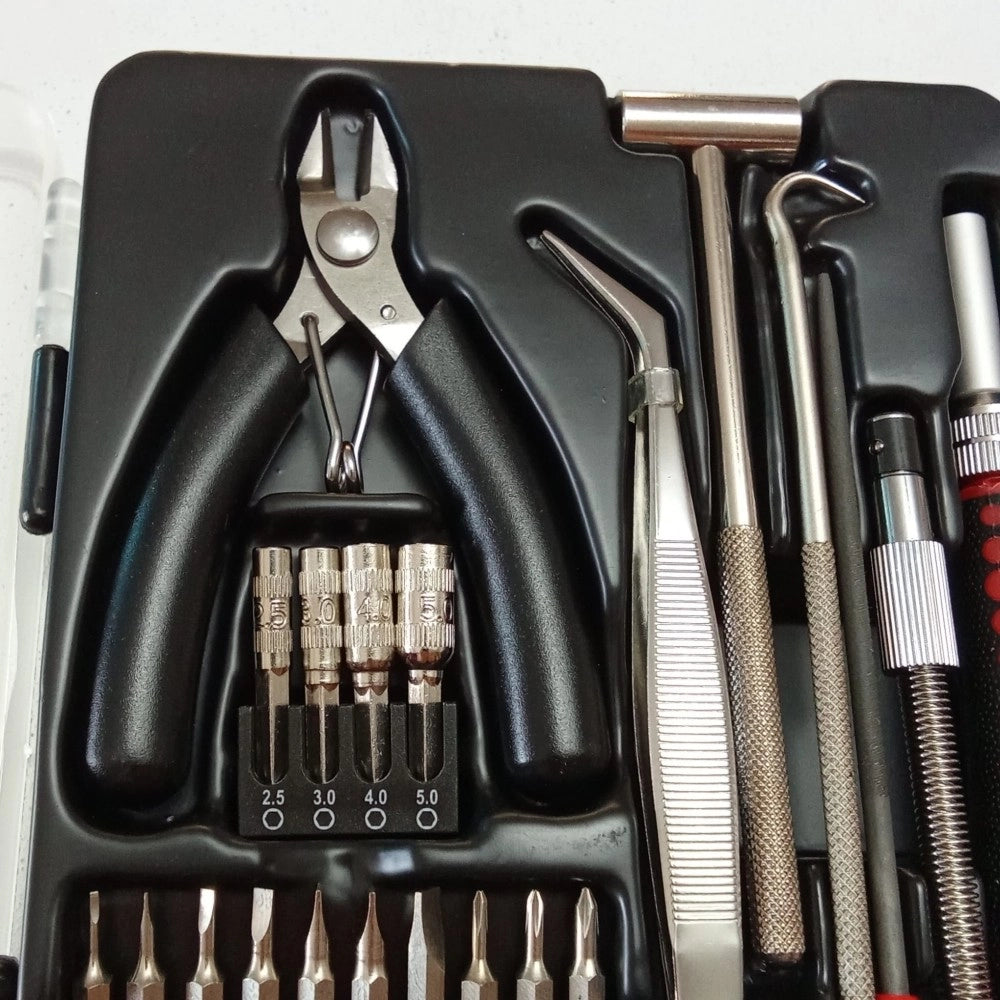 Benman set utensili precisione 32 pezzi in acciaio cr-v con custodia