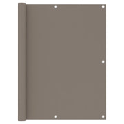 Paravento da Balcone Talpa 120x500 cm Tessuto Oxford
